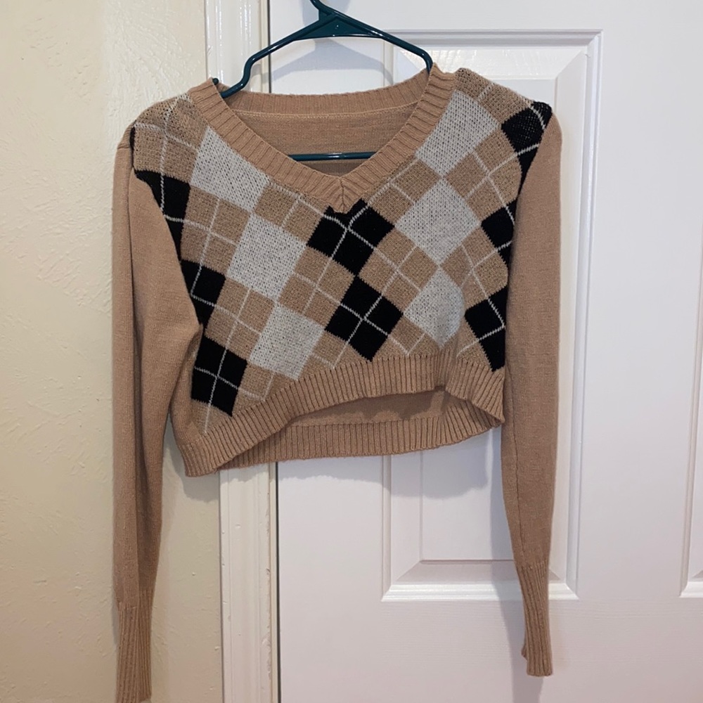 Khaki sweater